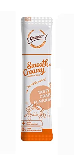 Gnawlers Smooth & Creamy Lickable Cat Treats Crab Flavour 60G