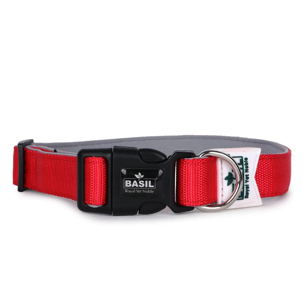 Basil Padded Adjustable Collar for Dogs & Cats