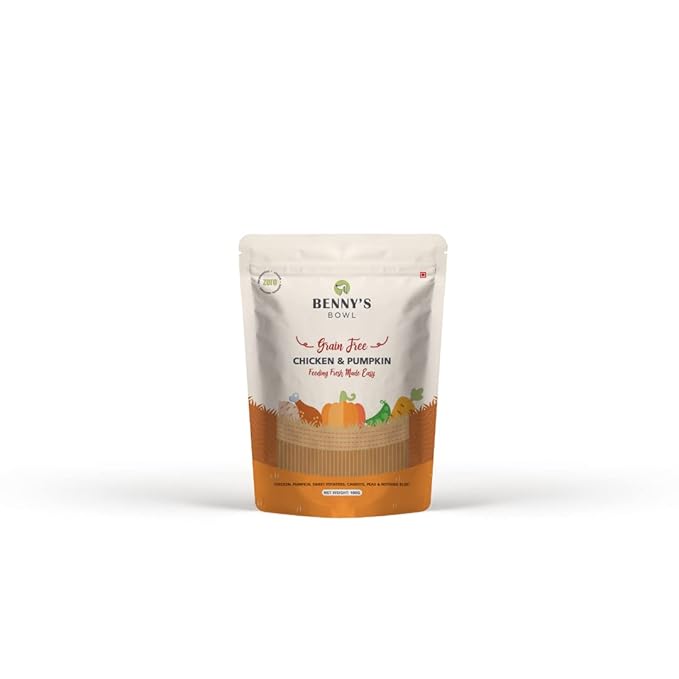 Benny's Bowl Grain Free Chicken & Pumpkin 300G