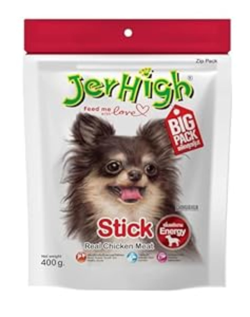 JerHigh Chicken Dog Stick Treat 400g