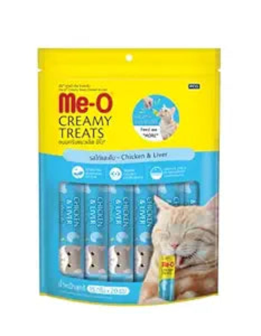 Me-O All Life Stages Creamy Treat Chicken and Liver