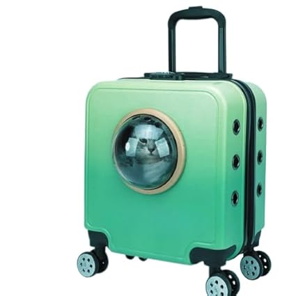 Petstreet Trolley Carrier Stroller Wheels Suitcase for Small Dogs and Cats | 18 Inch |