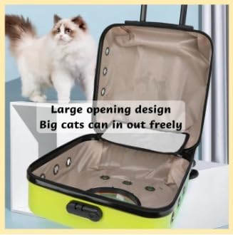 Petstreet Trolley Carrier Stroller Wheels Suitcase for Small Dogs and Cats | 18 Inch |