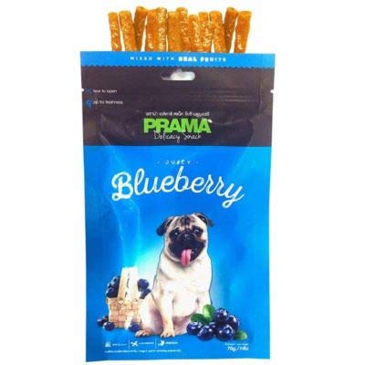 Prama Juicy Blueberry Dog Treats, 70G
