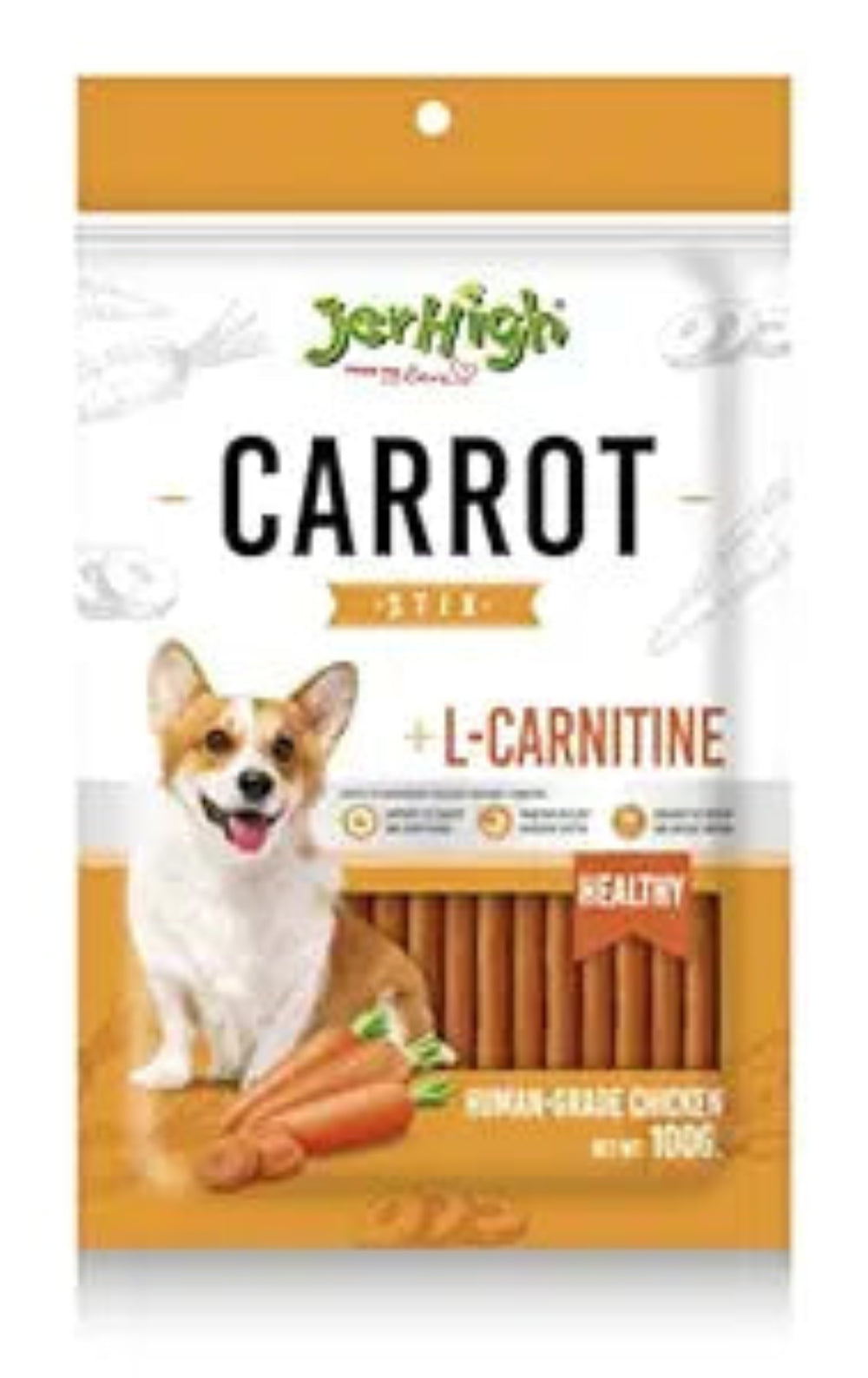 Jerhigh Carrot Stix 100G