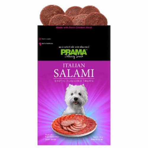 Prama Italian Salami Dog Treats, 70g