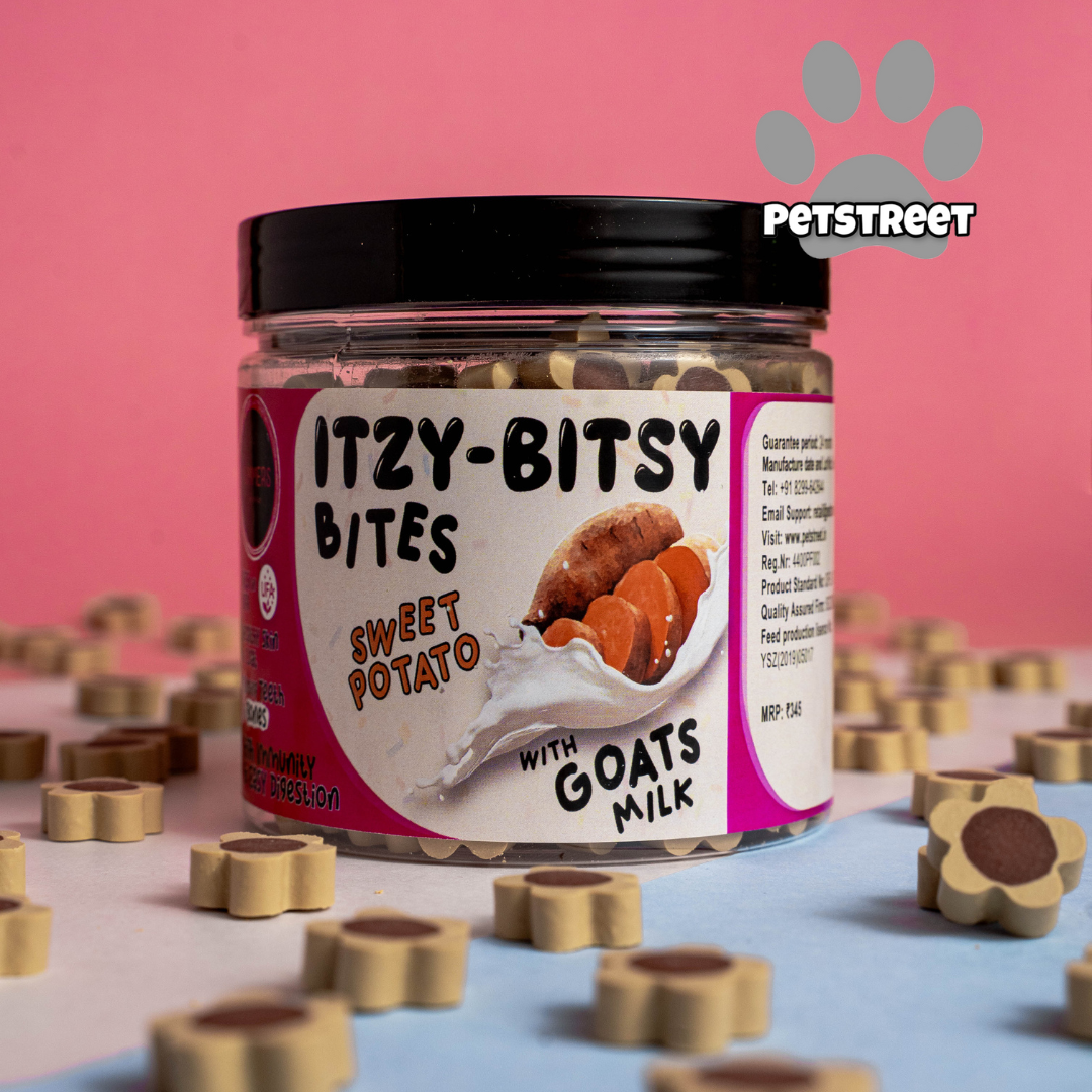 Yummers Itsy-Bitsy Dog Treat Sweet Potato With Goat Milk