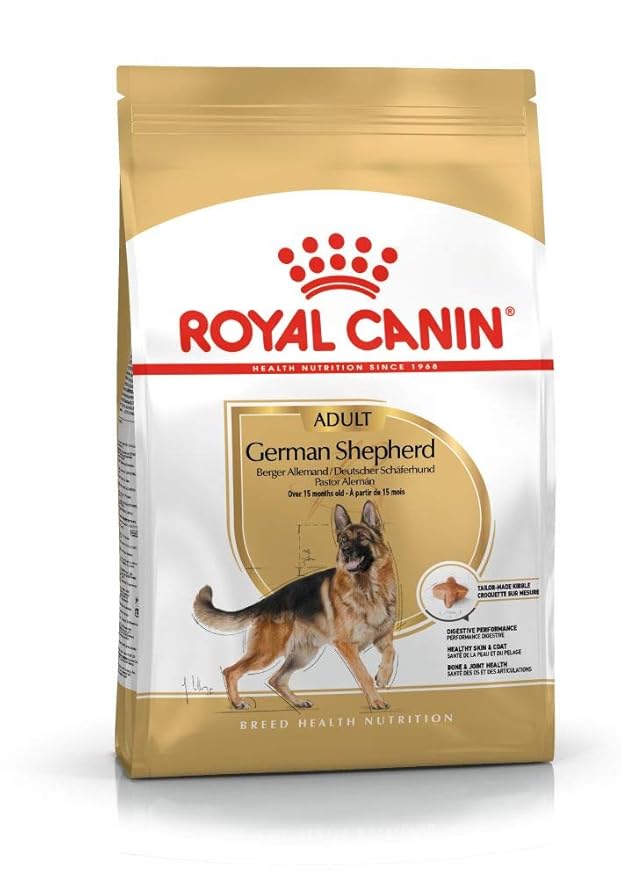 Royal Canin German Shepherd Pellet Adult Dog Food, Meat Flavour, 3 KG