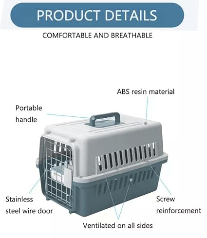 Petstreet Travel Carrier, Basket , Cage For Dogs And Cats