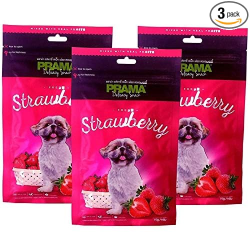 Prama Fresh Strawberry Dog Treats, 70gm
