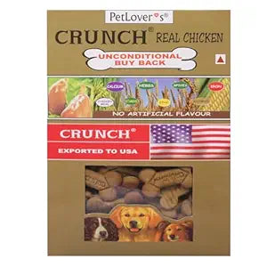 PetloverÕs Crunch Biscuit Real Chicken 900g Pack of 2