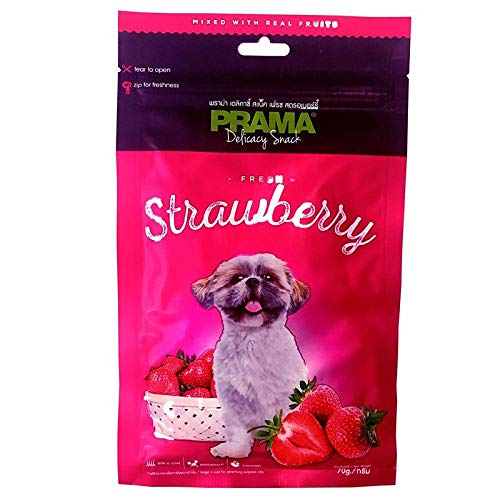 Prama Fresh Strawberry Dog Treats, 70gm