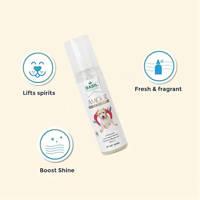AMOUR Dog Cologne – Fresh Canine Elegance, 100ml