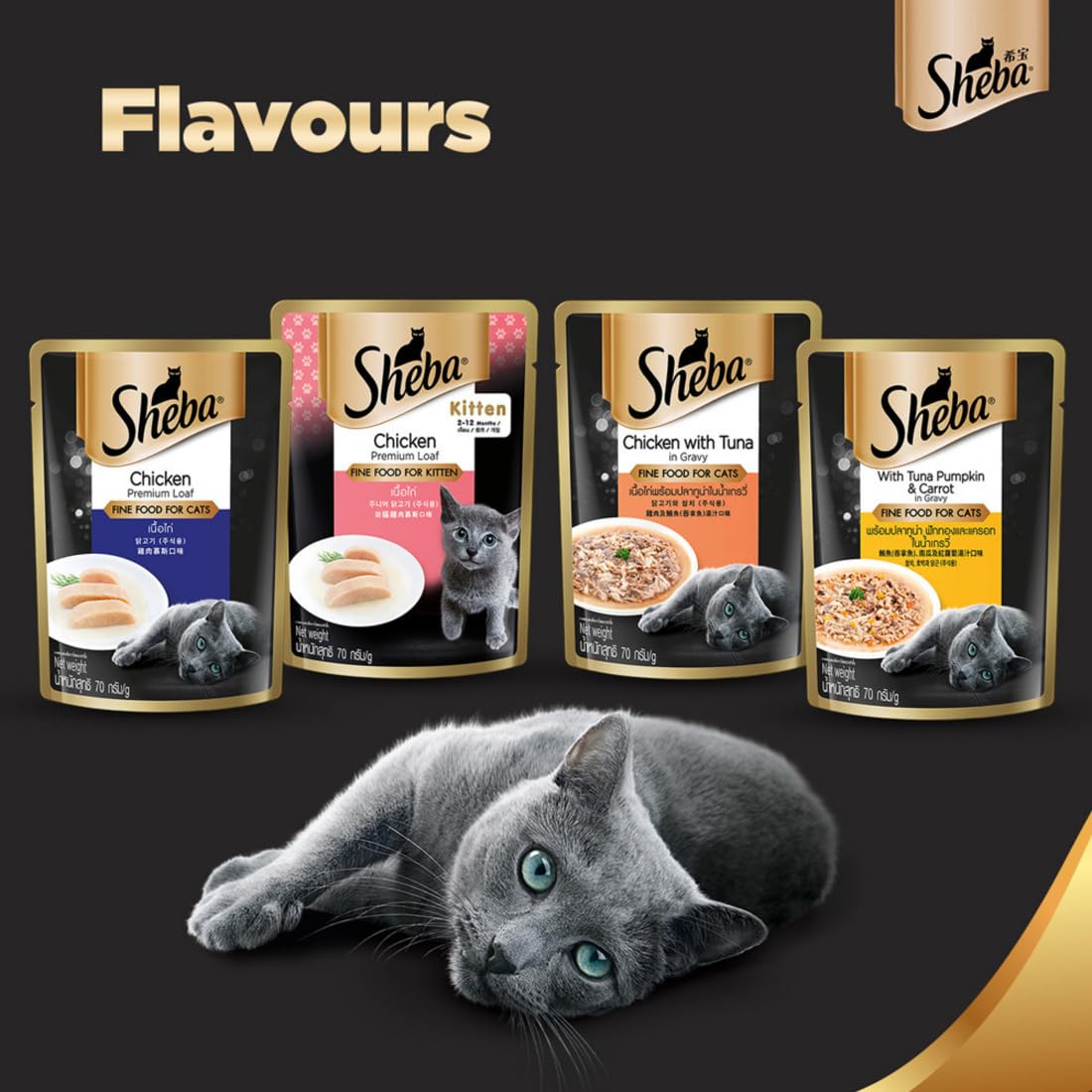 Sheba Tuna Pumpkin & Carrot Cat Gravy