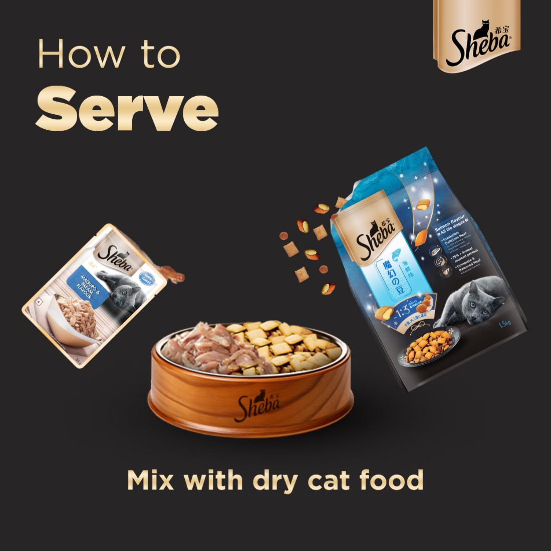Sheba Premium Maguro & Bream Cat Gravy