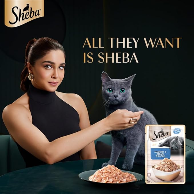 Sheba Premium Maguro & Bream Cat Gravy