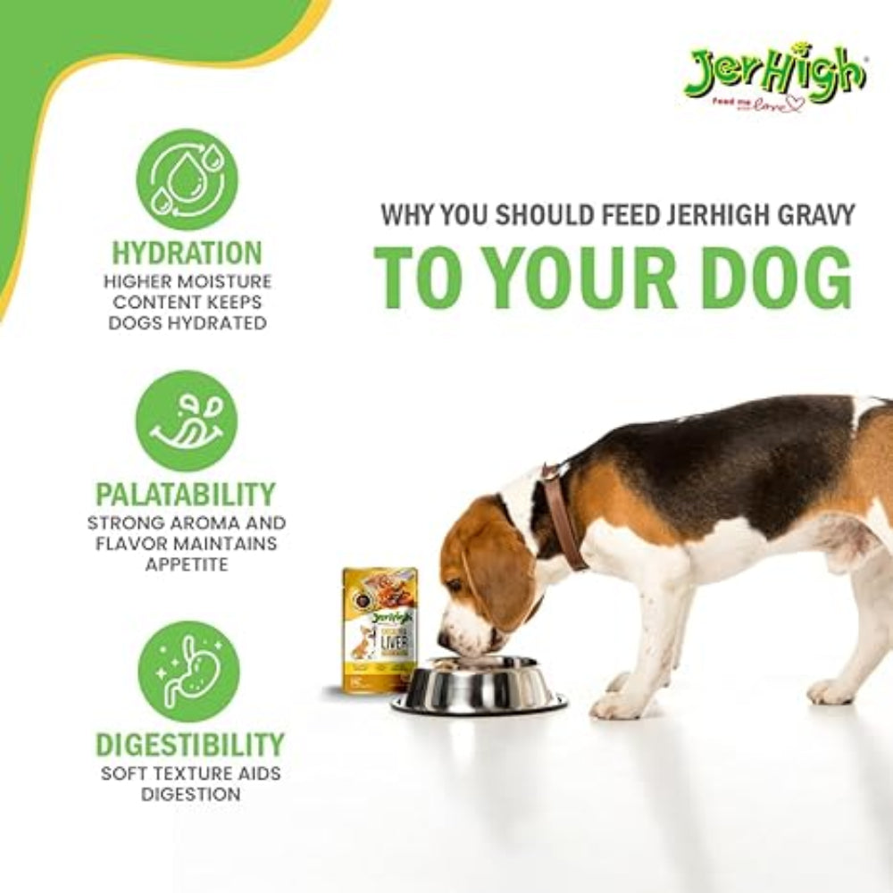 JerHigh Gravy - Chicken & Liver Gravy 120g