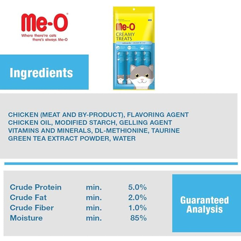 Me-O All Life Stages Creamy Treat Chicken and Liver