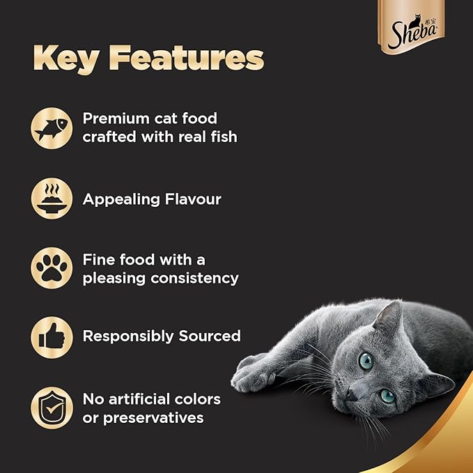 Sheba - Deluxe Tuna And Paws In Gravy