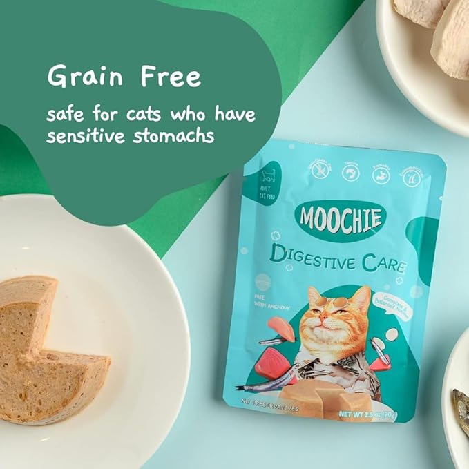 Moochie Anchovy Digestive Care Cat Gravy 85g