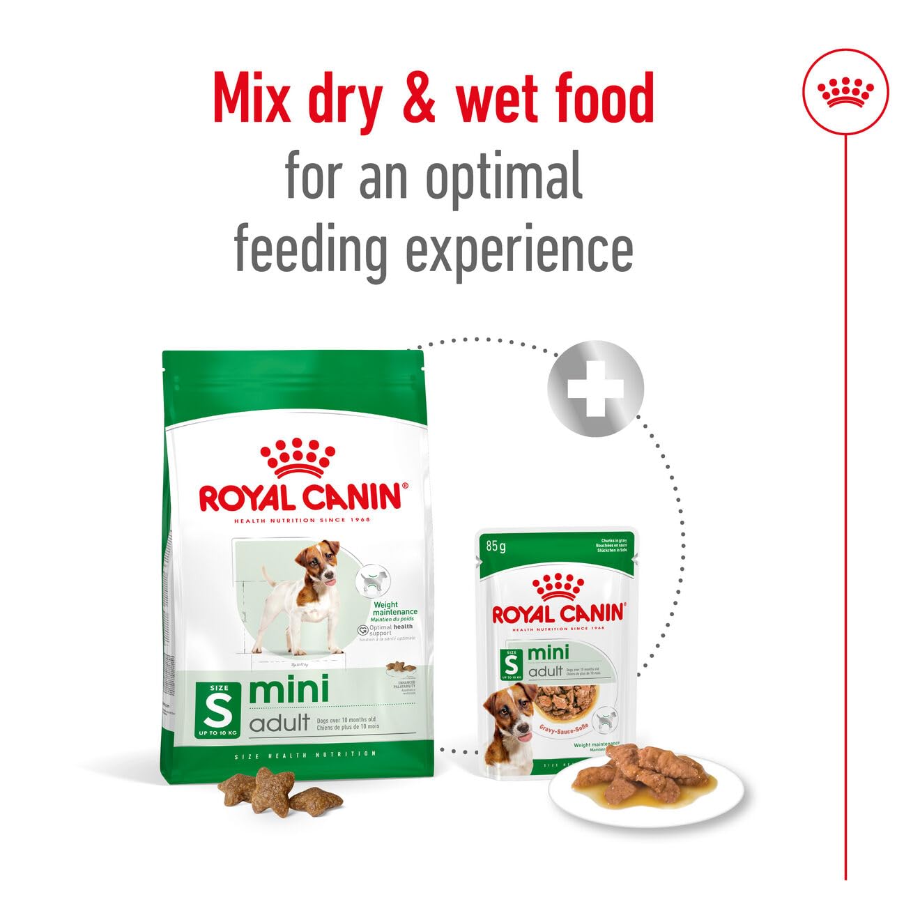 Royal Canin Mini Adult in Gravy 85G