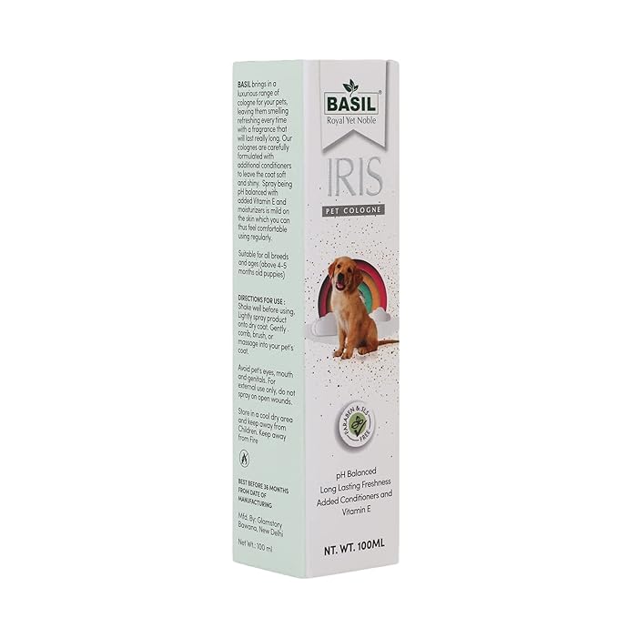 BASIL IRIS Cologne for Dogs, 100ml