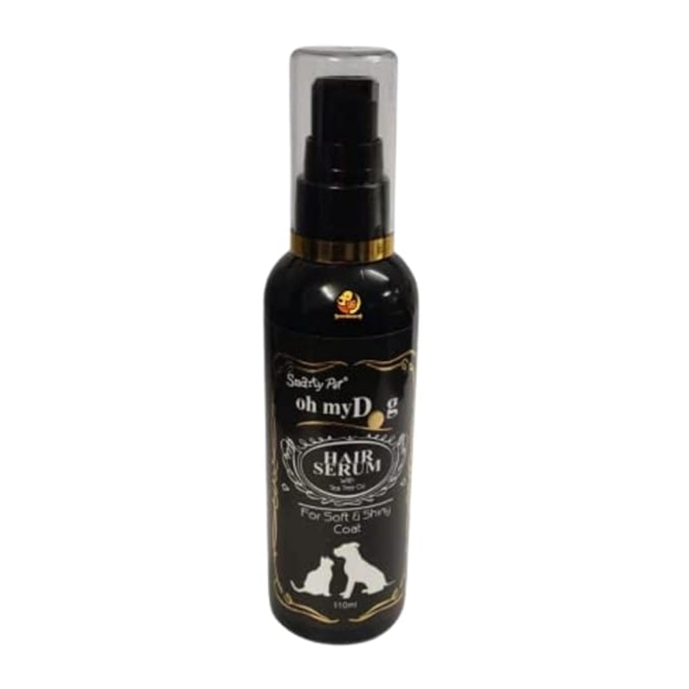 Oh My Dog Hair Serum with Tea Tree Oil for Soft and Shiny Coat for Dogs and Cats- 110ml