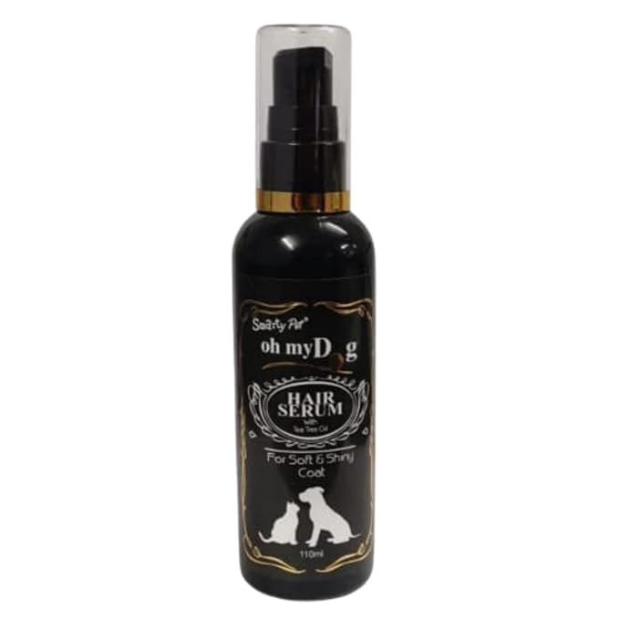 Oh My Dog Hair Serum with Tea Tree Oil for Soft and Shiny Coat for Dogs and Cats- 110ml