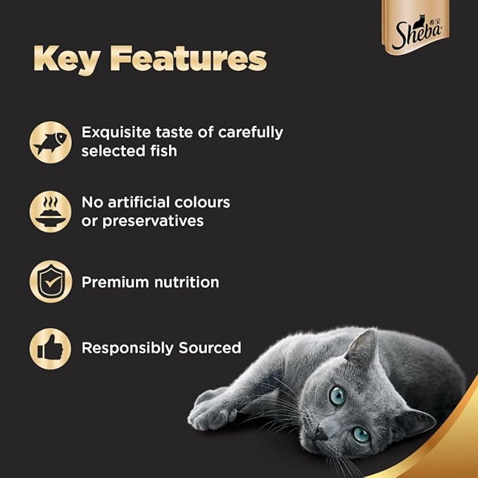 Sheba Premium Maguro & Bream Cat Gravy
