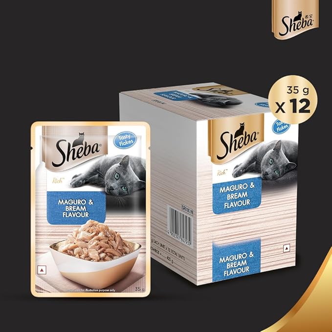 Sheba Premium Maguro & Bream Cat Gravy