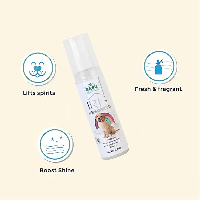 BASIL IRIS Cologne for Dogs, 100ml