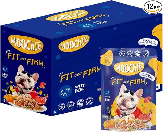 Moochie fit and Firm with Lamb Dog Gravy 85g