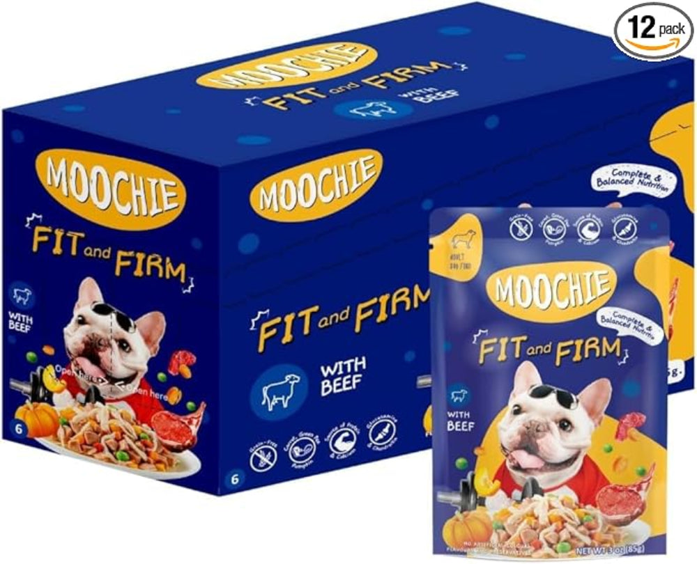 Moochie fit and Firm with Lamb Dog Gravy 85g