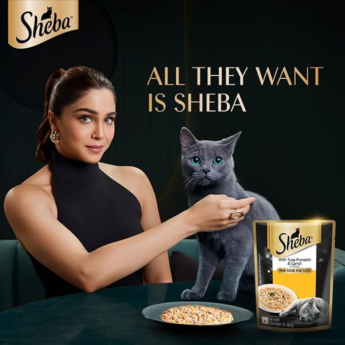 Sheba Tuna Pumpkin & Carrot Cat Gravy