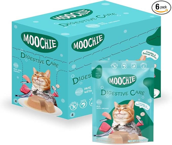 Moochie Anchovy Digestive Care Cat Gravy 85g