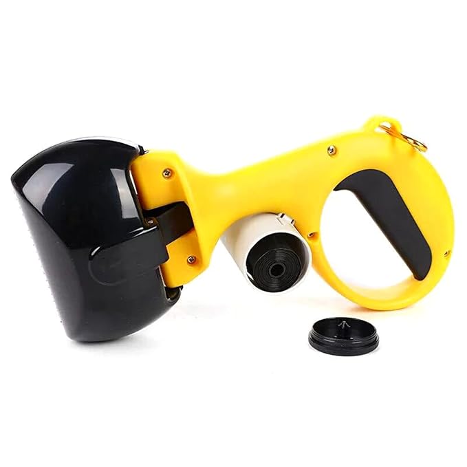 Nunbell Pet Poop Scooper With Poop Bags For Dogs (Colours May Vary) 3 in 1