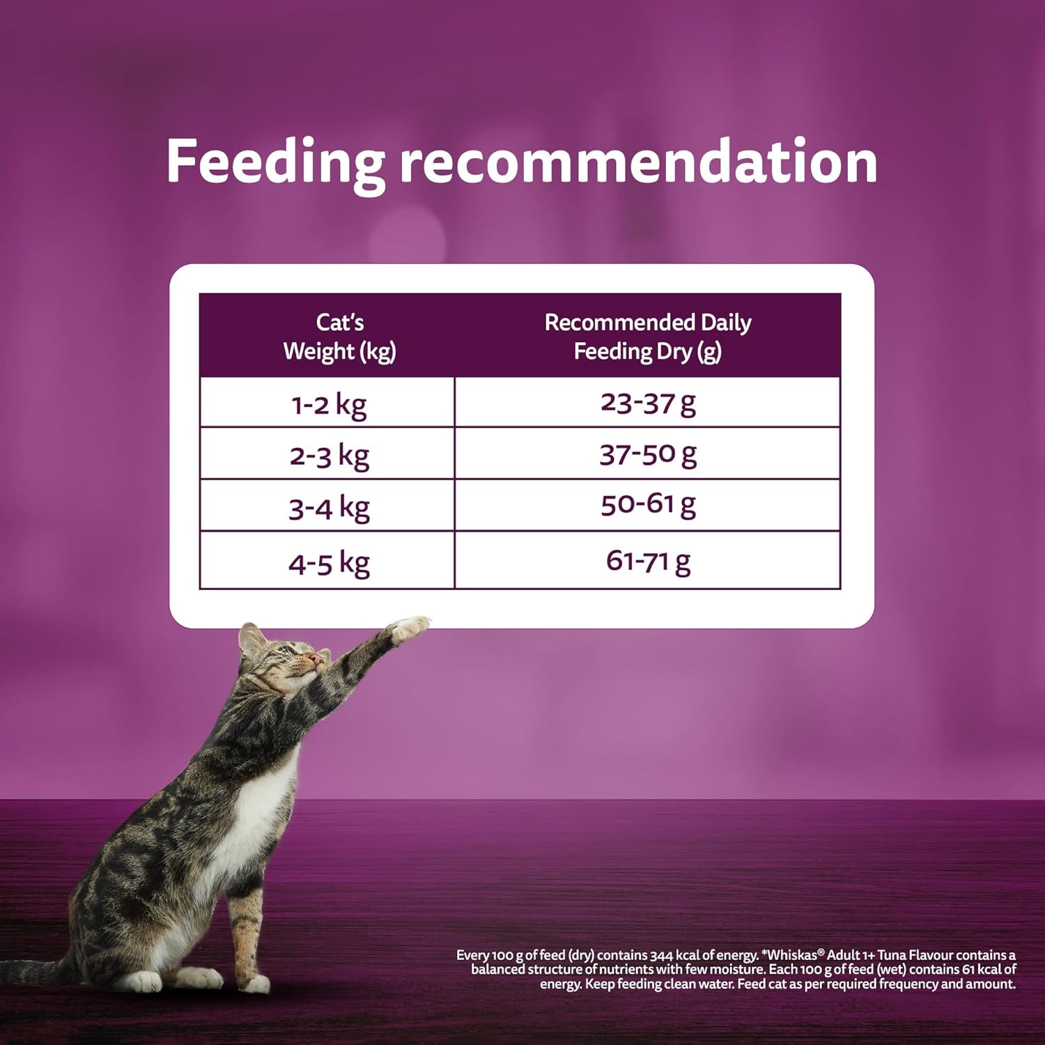 Whiskas Adult (1+ Years) Dry Cat Food, Ocean Fish Flavour