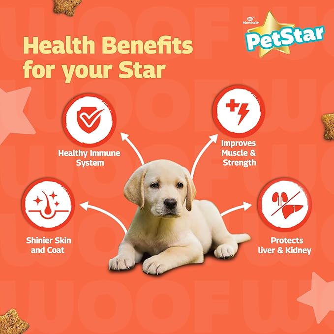 PetStar Puppy Dry Chicken & Wheat Dog Food 6kg