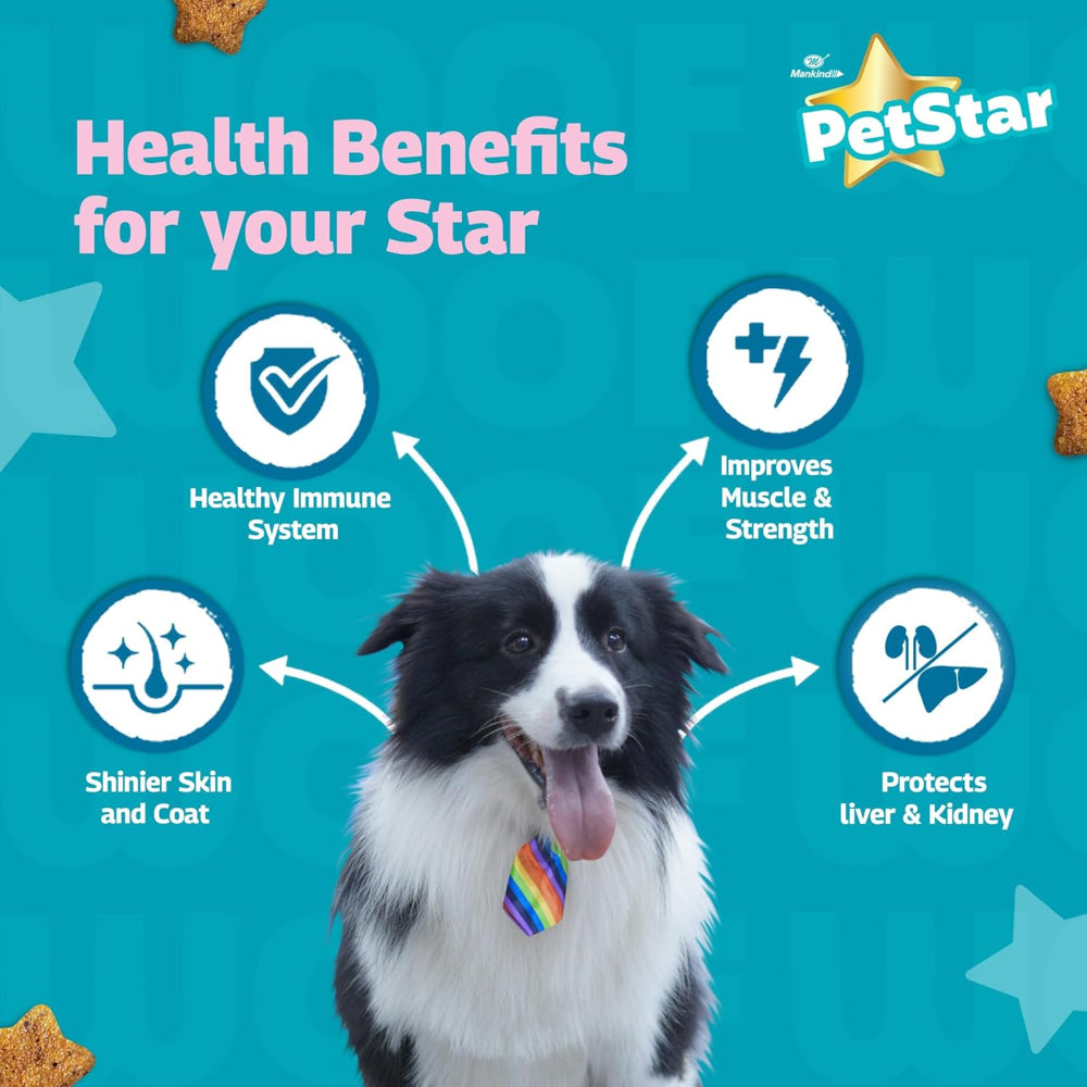 Mankind PetStar Adult Dog Food Meat Flavour 3kg