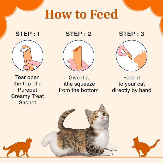 Purepet Creamy Real Chicken Lickable Treats