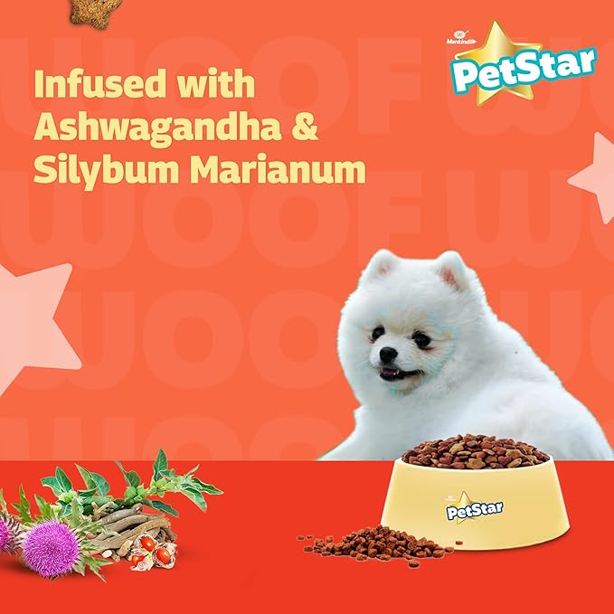 PetStar Puppy Dry Chicken & Wheat Dog Food 6kg