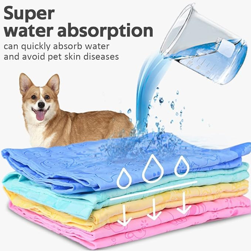 Puppies Ultra-Absorbent Washable Towel for Dogs & Cats