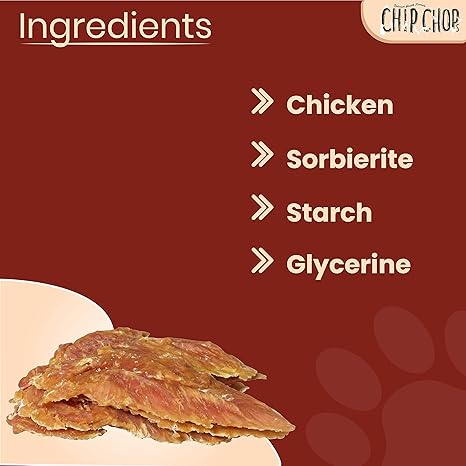 Chip Chops Roast Chicken Strips Dog Treat 70G