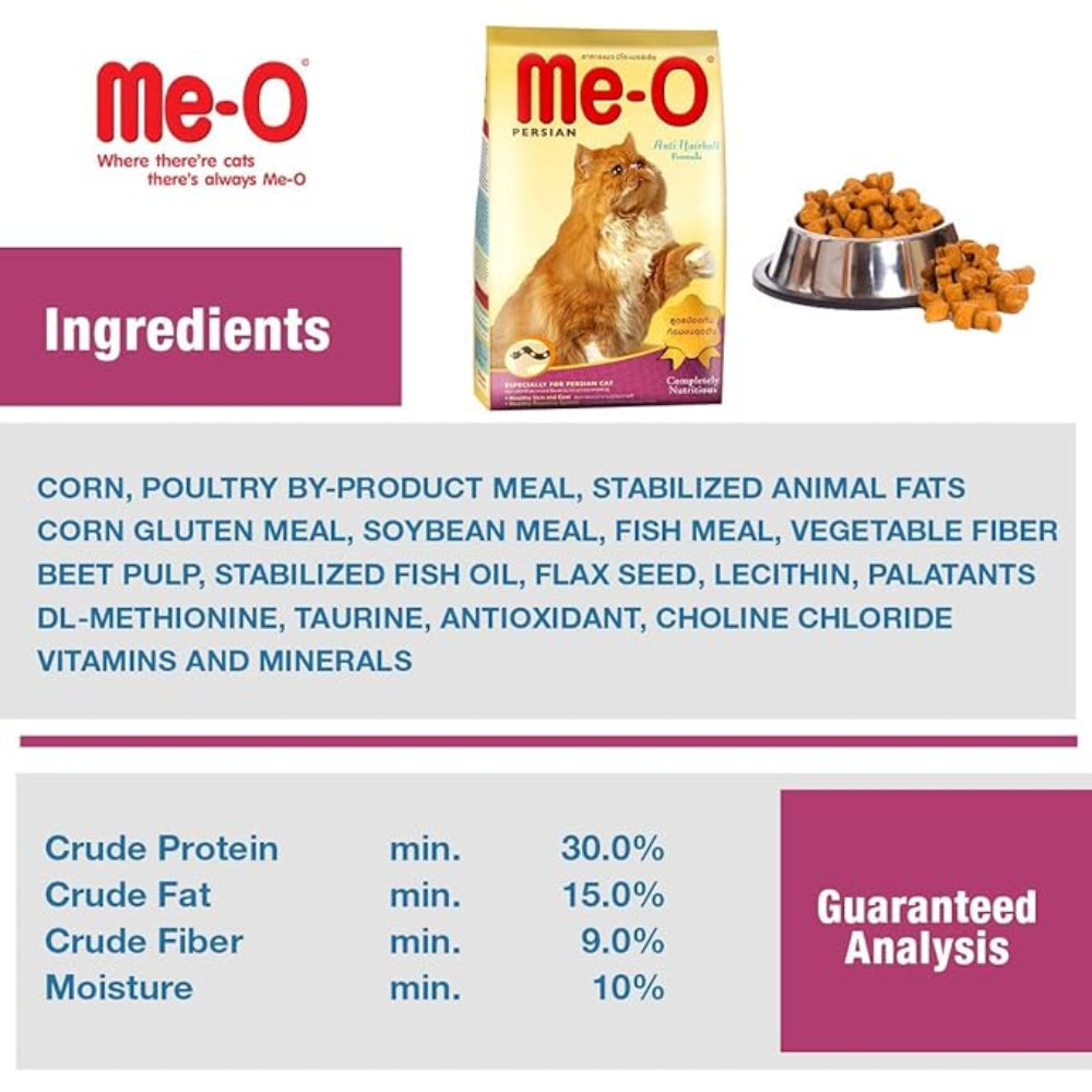 Me-O Adult Dry Cat Food Persian Cat