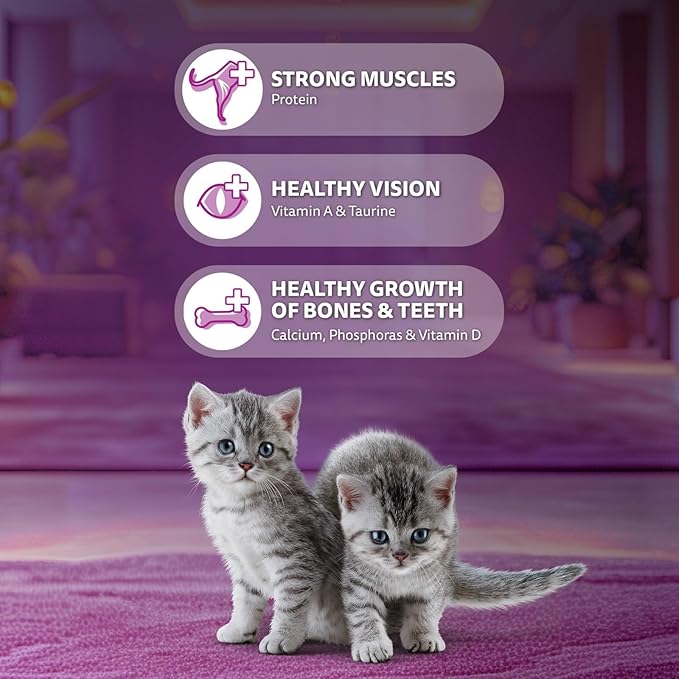 Whiskas Junior Mother Cat & Kitten (2-12 Months) Dry Cat Food, Mackerel Flavour
