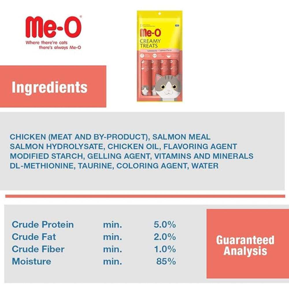 Me-O Creamy Cat Treat Salmon Flavor