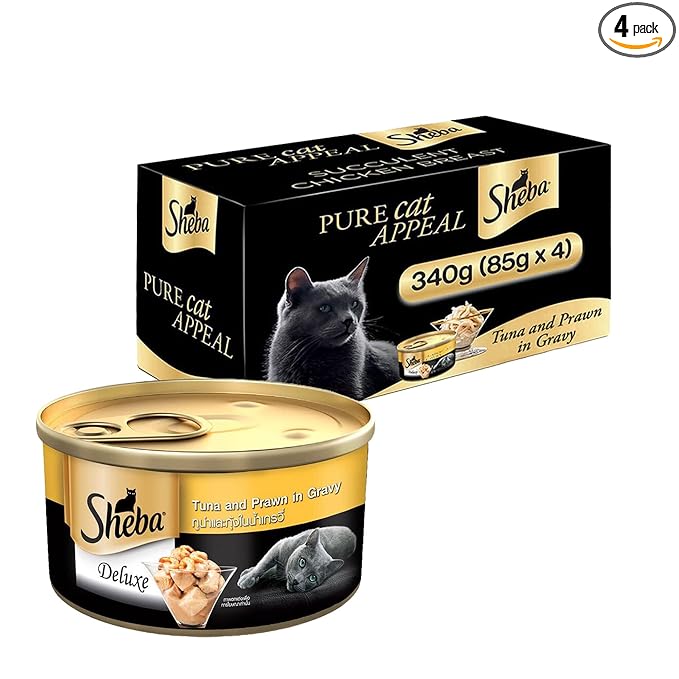 Sheba - Deluxe Tuna And Paws In Gravy