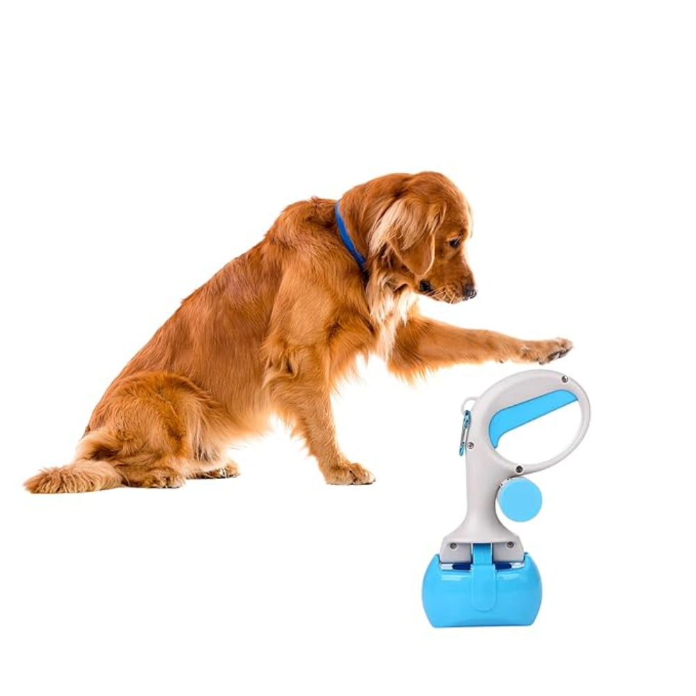 Nunbell Pet Poop Scooper With Poop Bags For Dogs (Colours May Vary) 3 in 1