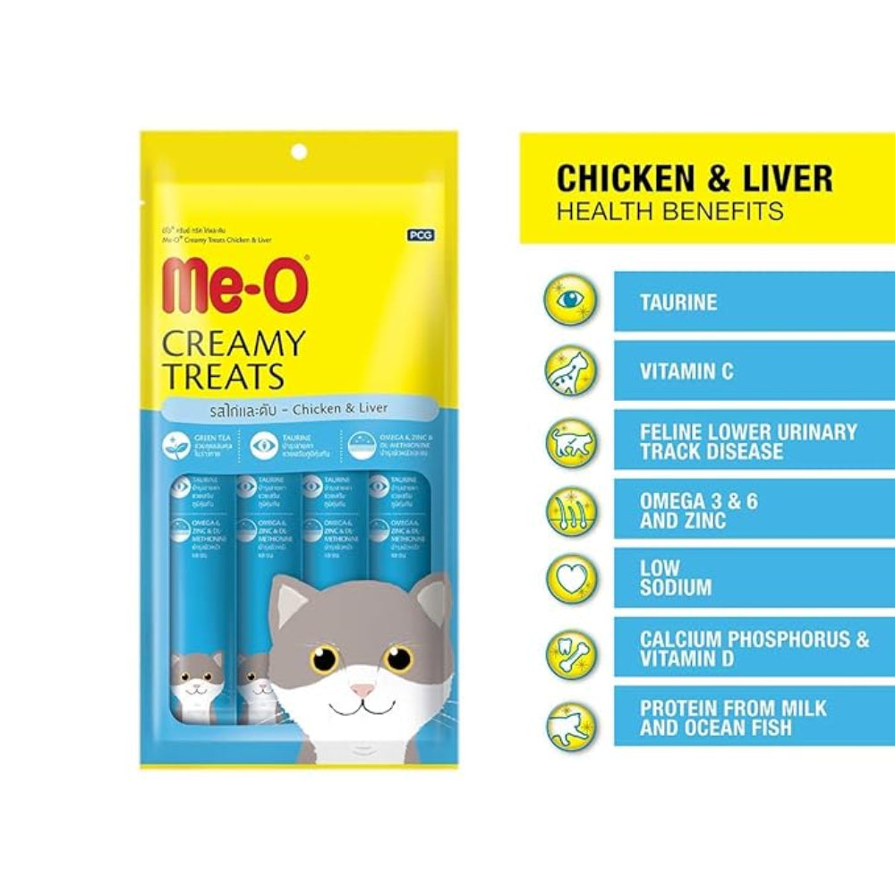 Me-O All Life Stages Creamy Treat Chicken and Liver