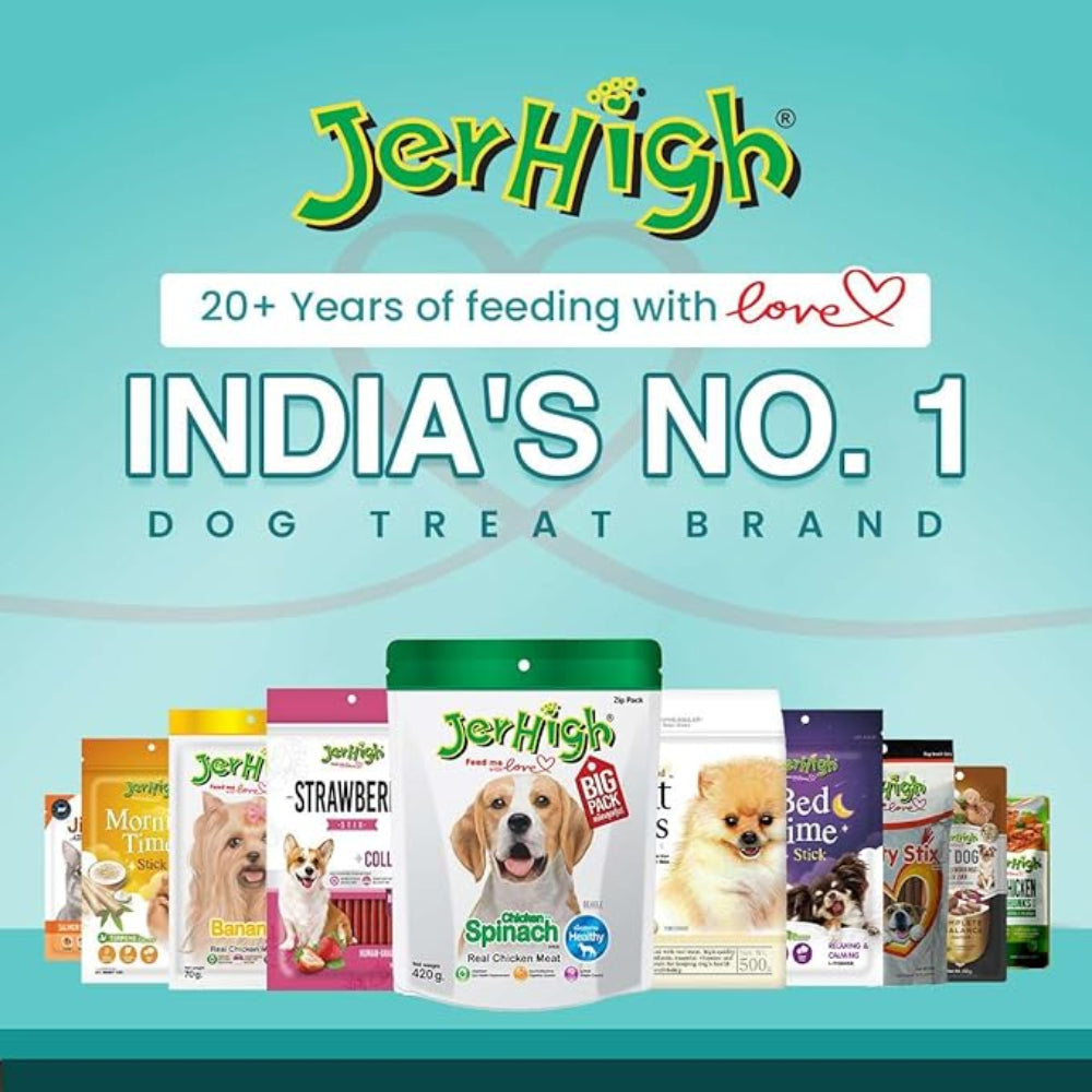 JerHigh Chicken Stick Dog Treat 400g